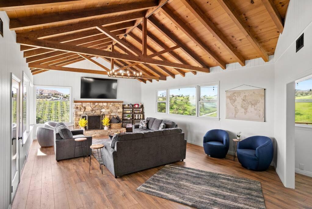 Vina Vista Estate With Heated Pool & 360 Views Villa Paso Robles